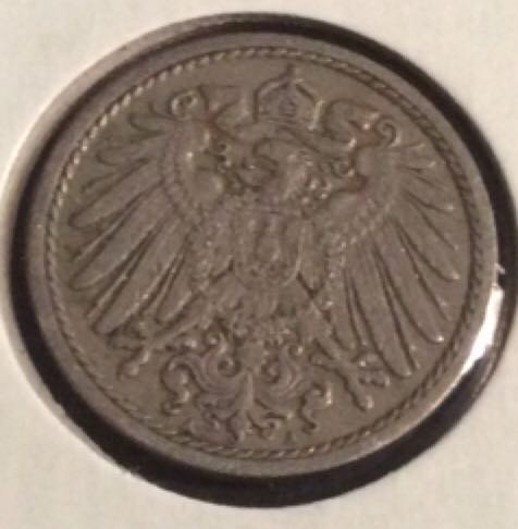 Pfennig, 5 Pfennig Germany 1914A  coin collectible - Main Image 2