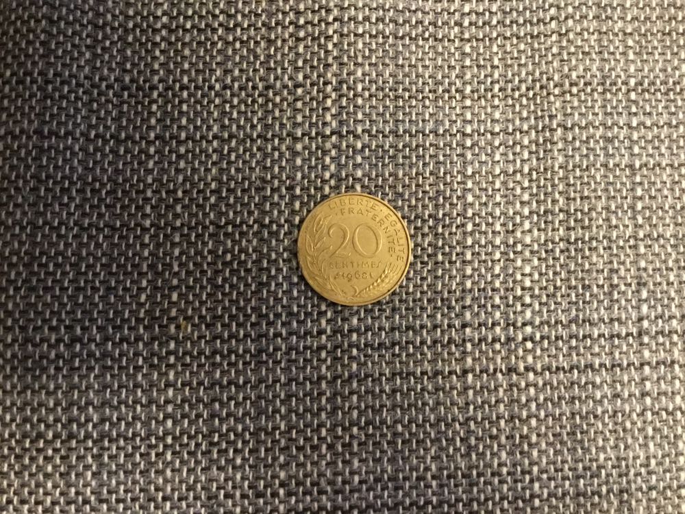 20 Centimes  coin collectible - Main Image 2