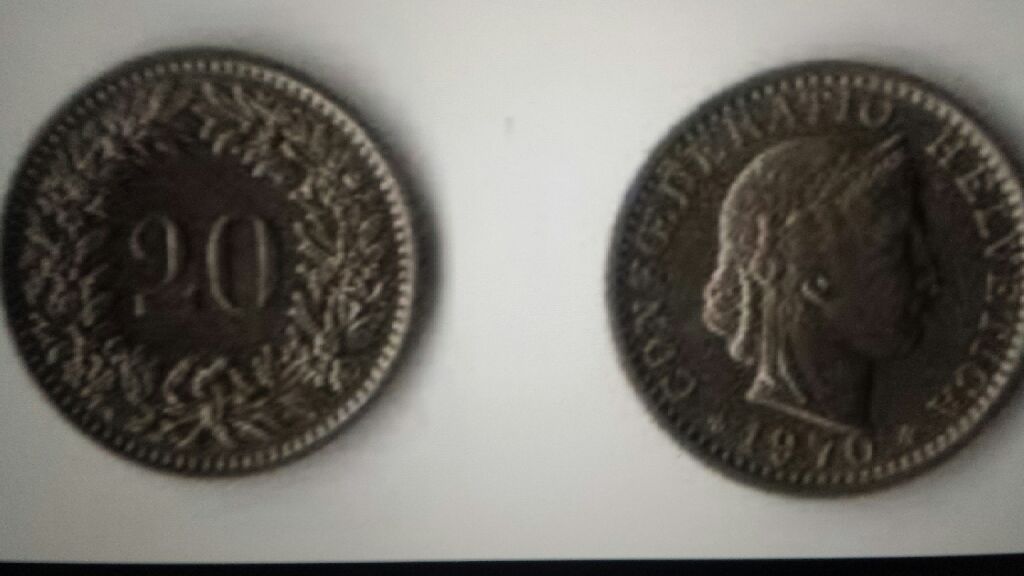 20 franco svizzero  coin collectible - Main Image 1