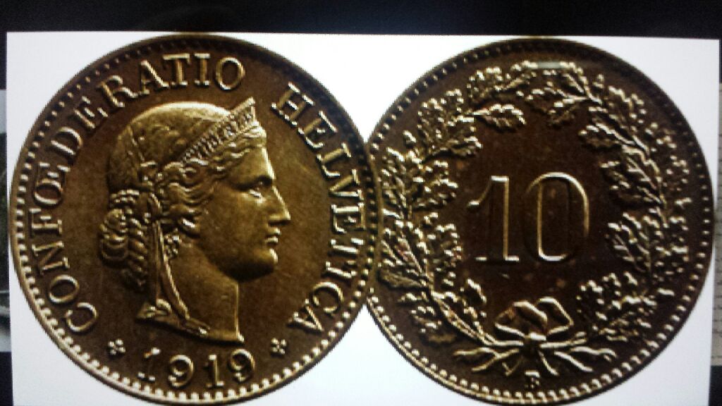 10 franchi svizzeri  coin collectible - Main Image 1