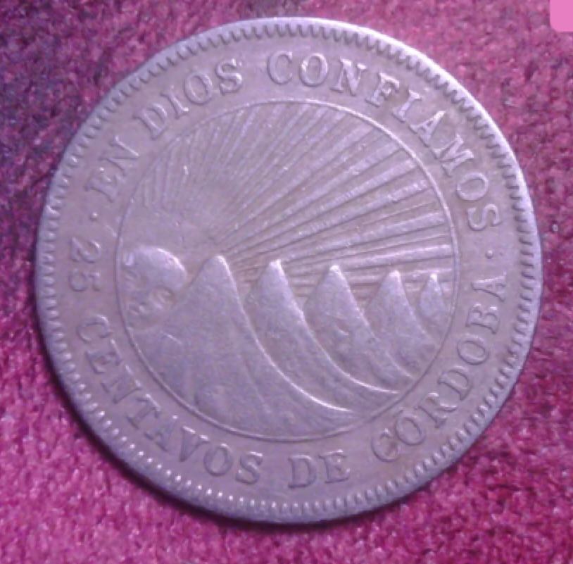 25 centavos  Nicaragua  coin collectible - Main Image 2