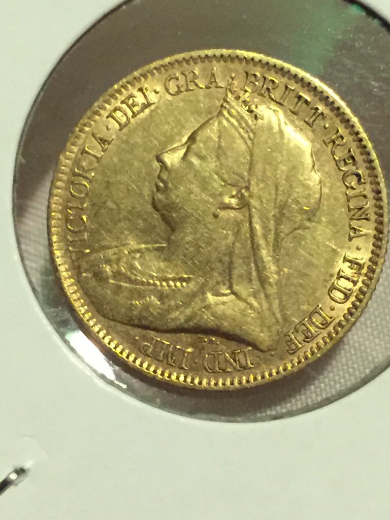Gold Coin British  coin collectible - Main Image 2