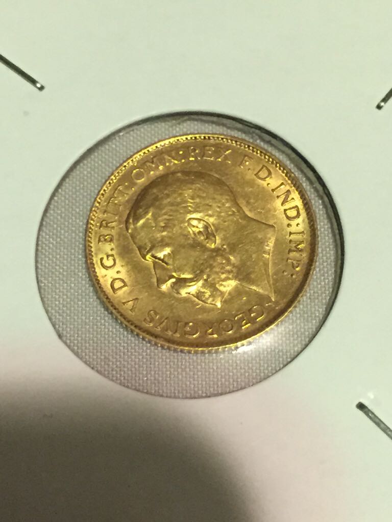 1913 Gold Coin   coin collectible - Main Image 2