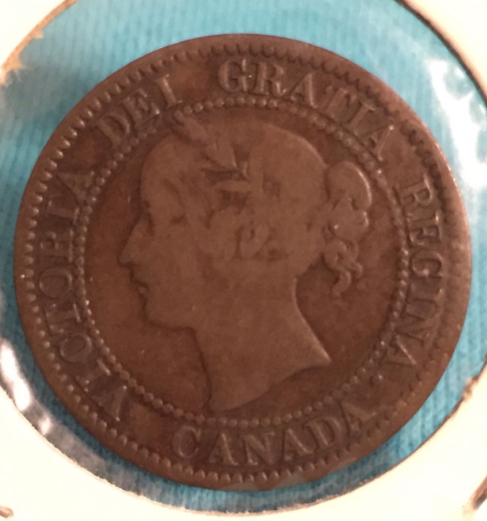 1859 One Cent  coin collectible - Main Image 2