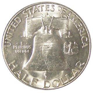 Franklin Half Dollars #46  coin collectible - Main Image 2