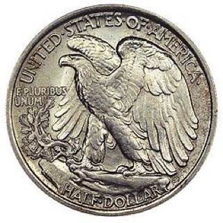 Half Dollar- Walking Liberty  coin collectible - Main Image 2
