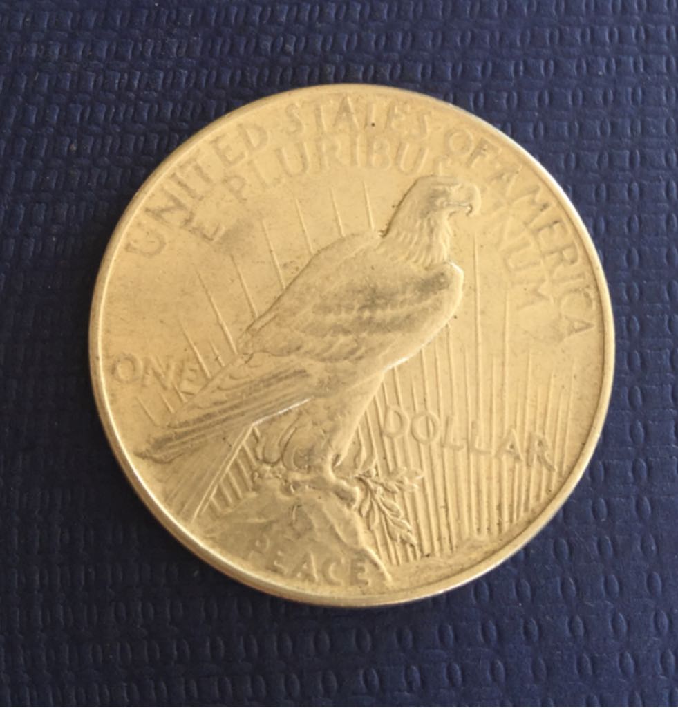 Dollar, Peace Silver 1922   coin collectible - Main Image 2