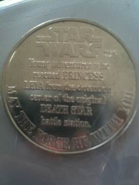 Luke Skywalker Rebel Leader  coin collectible - Main Image 2