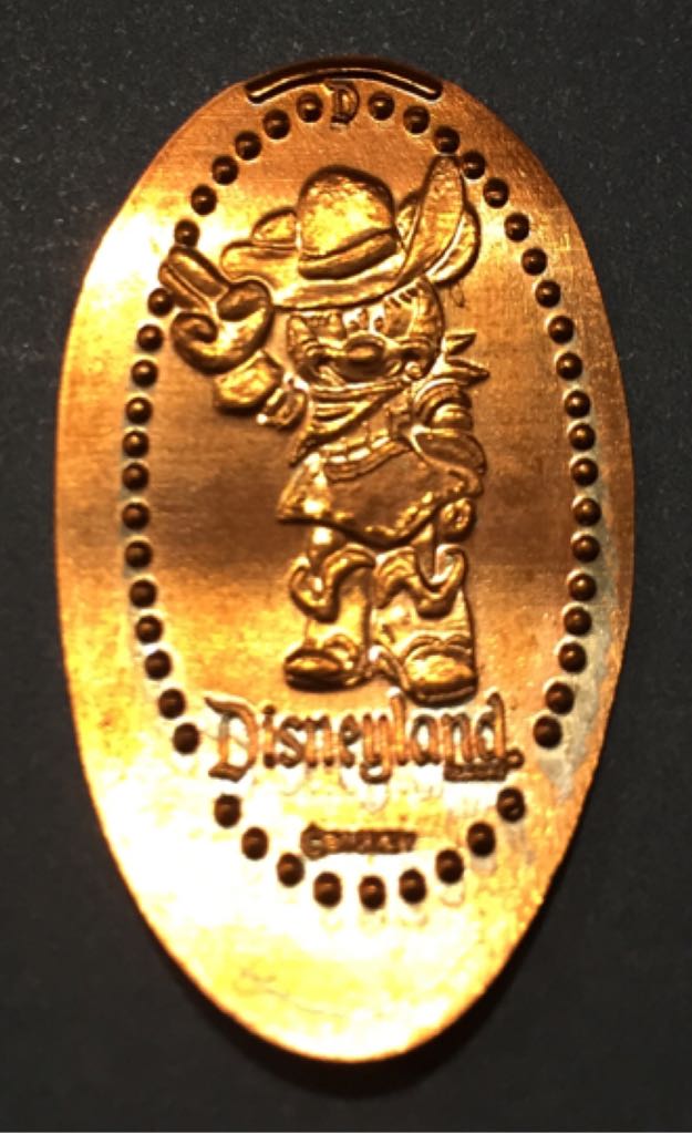 DL - Mickey Mouse / Cowboy  coin collectible - Main Image 1