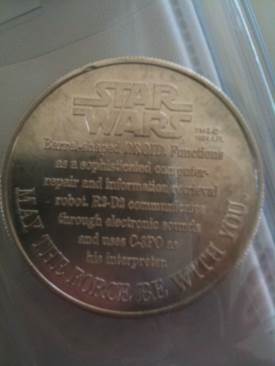 R2-D2 Rebel Droid  coin collectible - Main Image 2