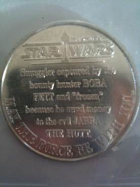 Han Solo Carbon Freeze  coin collectible - Main Image 2
