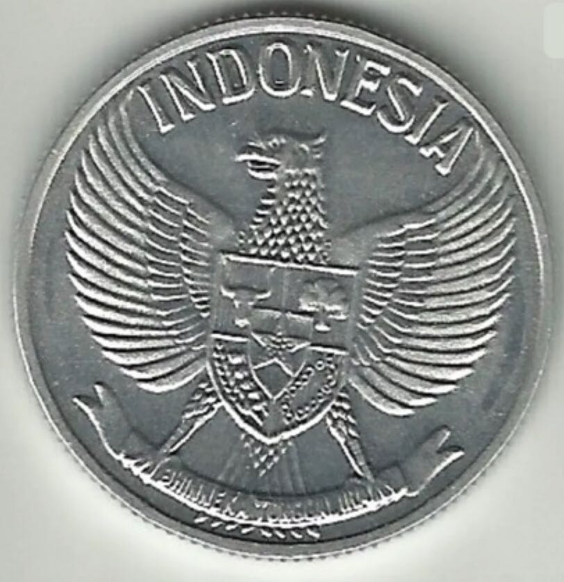 indonesia 50  sen  coin collectible - Main Image 2
