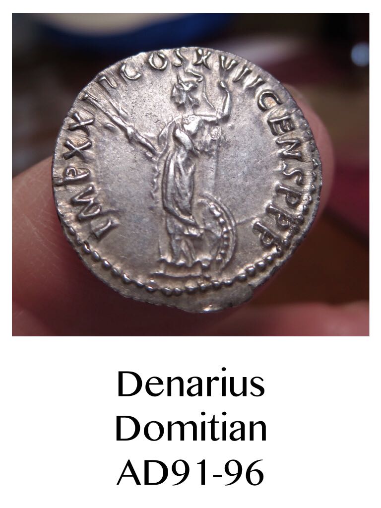 Denarius of Domitian coin collectible - Main Image 2