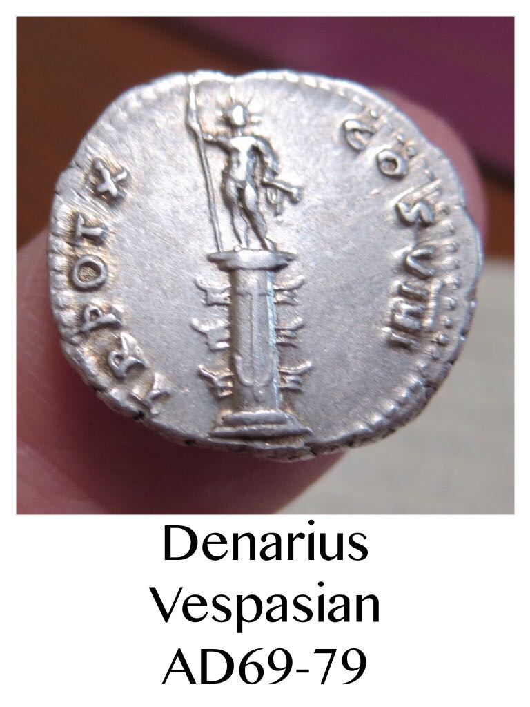 Denarius of Vespasian  coin collectible - Main Image 2
