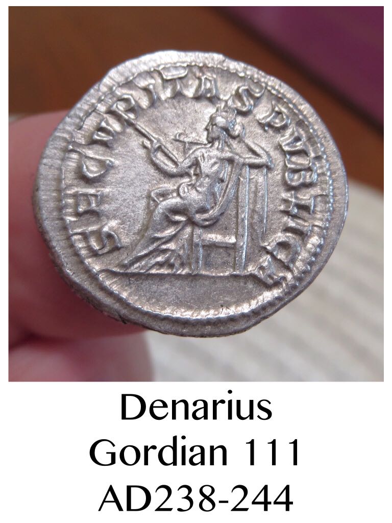 Denarius of Gordian 111  coin collectible - Main Image 2