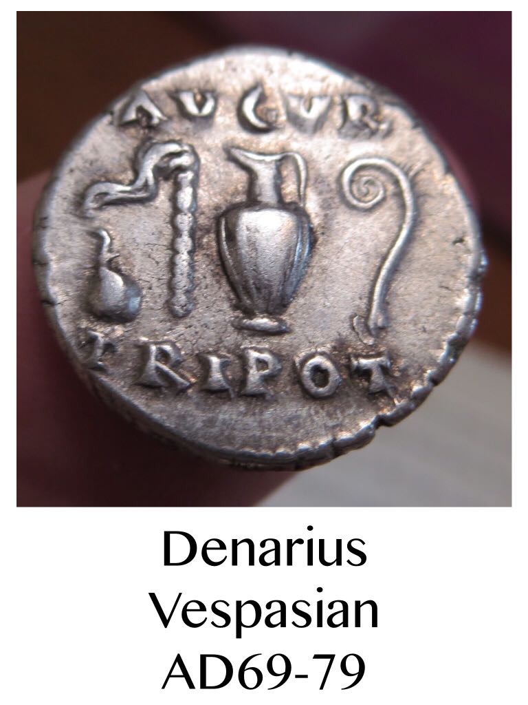 Denarius of Vespasian  coin collectible - Main Image 2
