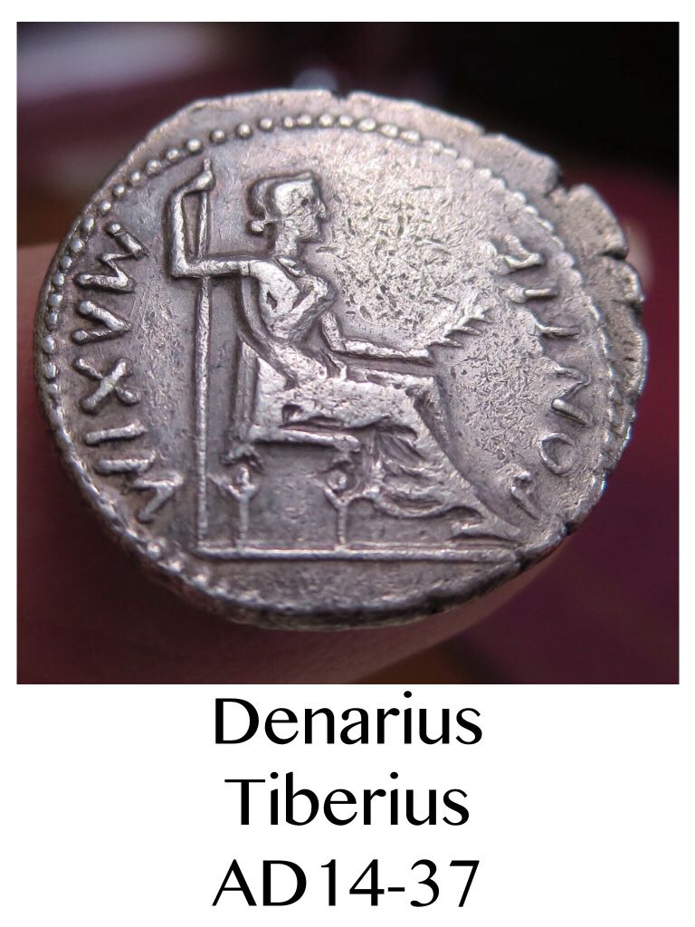 Denarius of Tiberius  coin collectible - Main Image 2