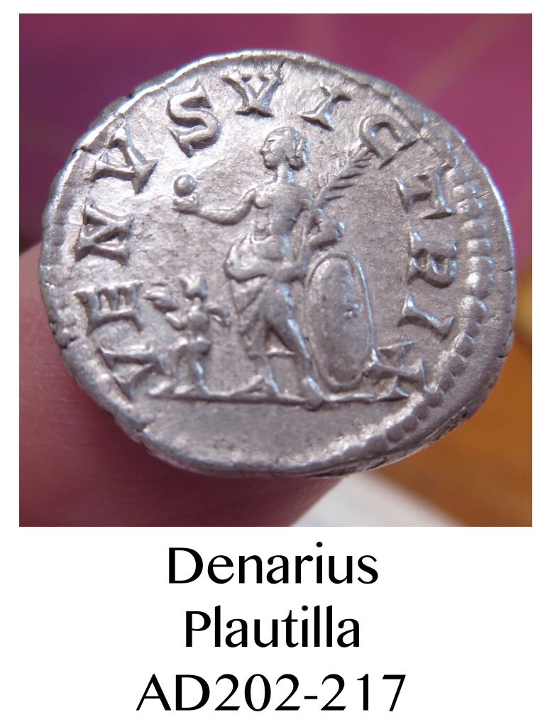 Denarius of Plautilla (Wife Of Caracalla)  coin collectible - Main Image 2