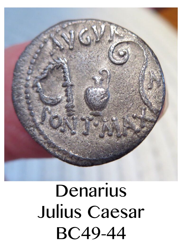 Denarius of Julius Caesar  coin collectible - Main Image 2