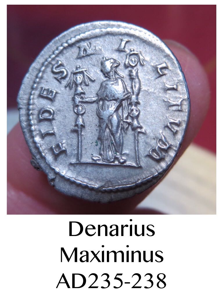 Denarius of Maximinus  coin collectible - Main Image 2