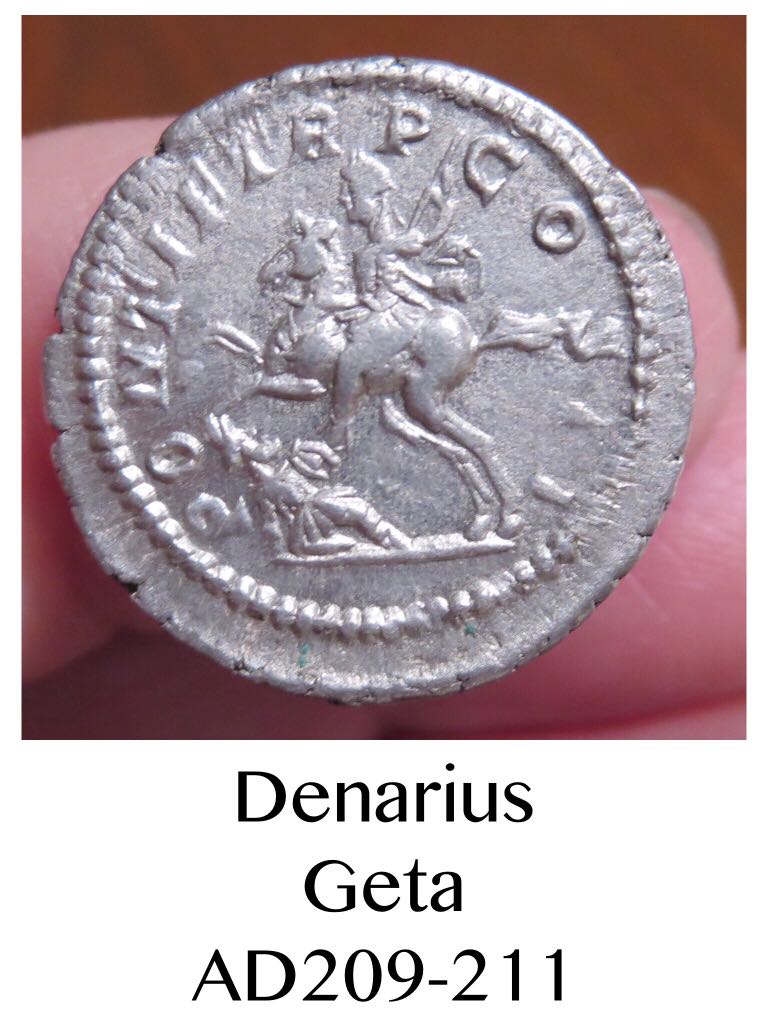 Denarius of Geta  coin collectible - Main Image 2
