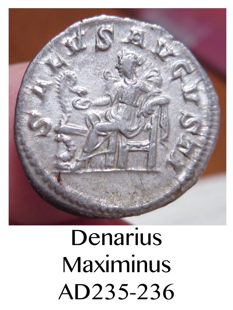 Denarius of Maximinus  coin collectible - Main Image 2
