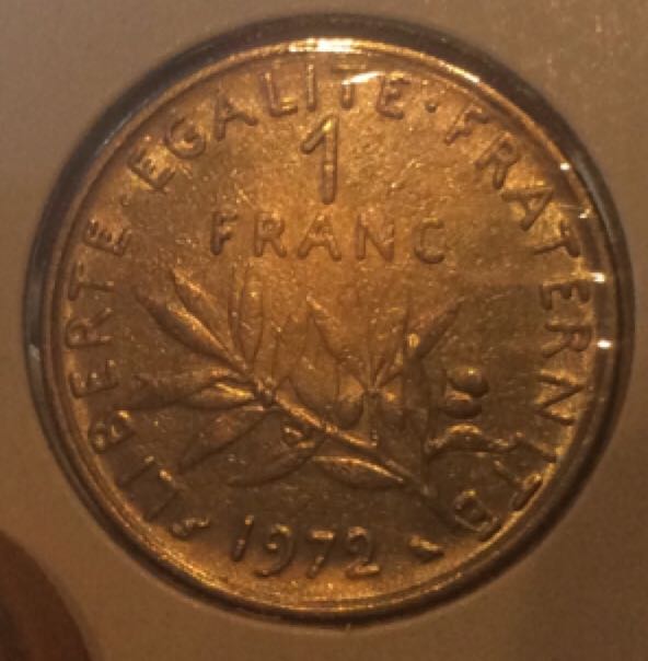 Franc 1  coin collectible - Main Image 2