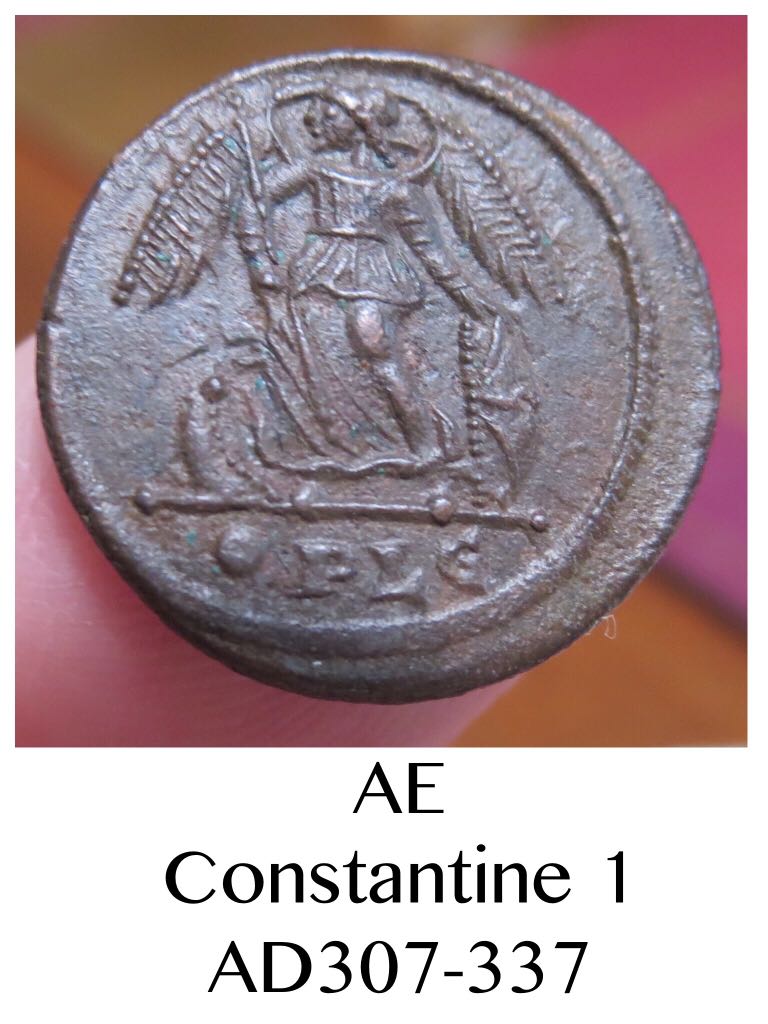 ***Error***AE3 of Constantine 1  coin collectible - Main Image 2