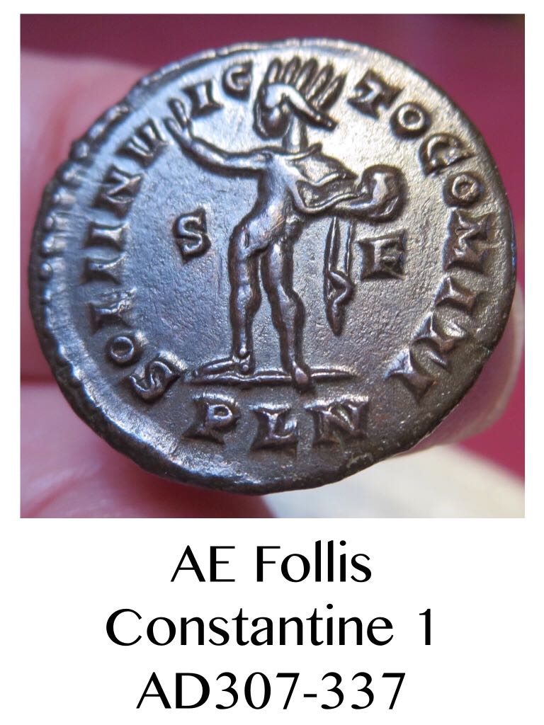 AE2 of Constantine 1  coin collectible - Main Image 2