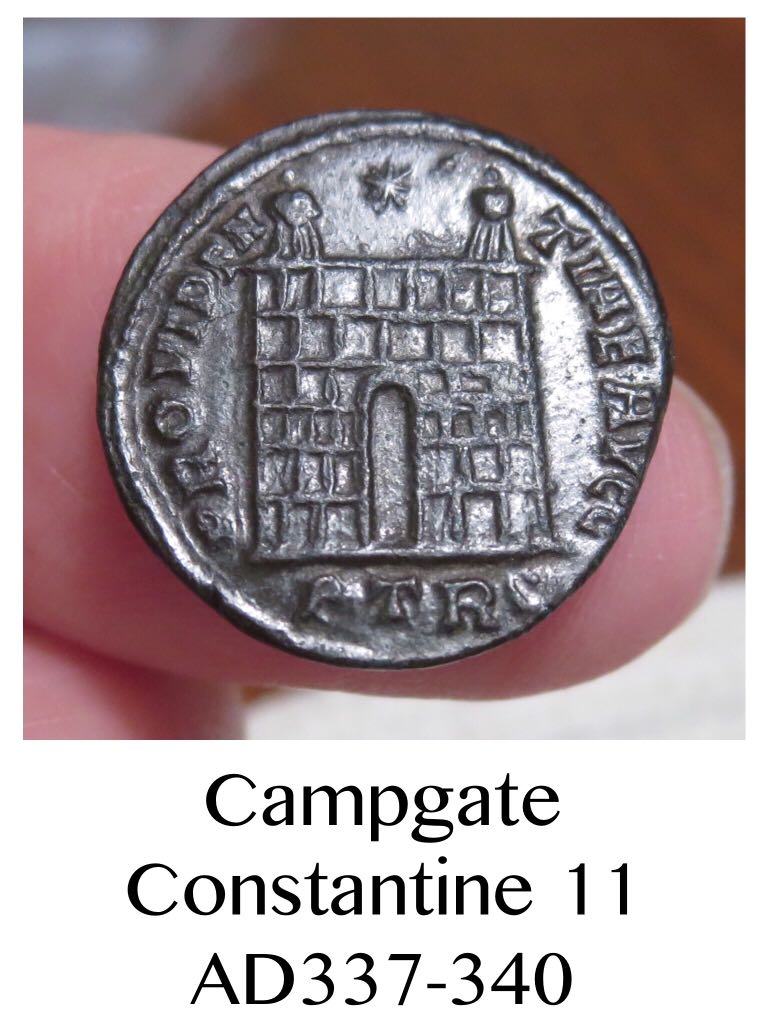 AE3 Campgate of Constantine 1  coin collectible - Main Image 2