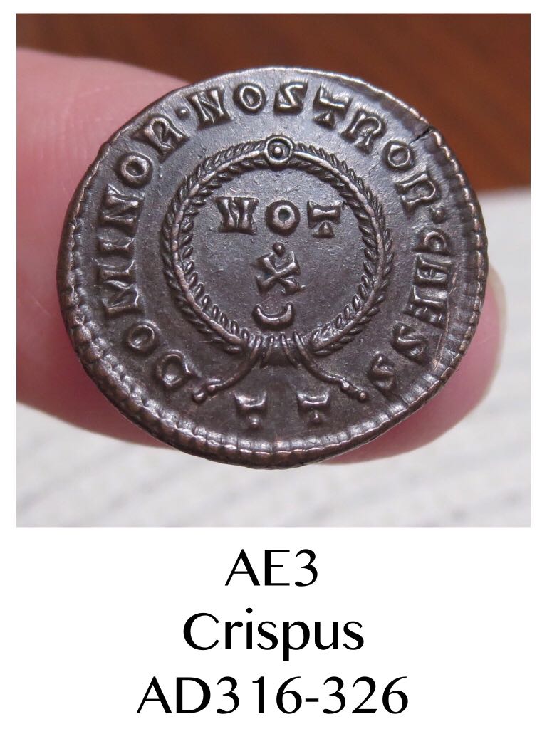AE3 of Crispus  coin collectible - Main Image 2