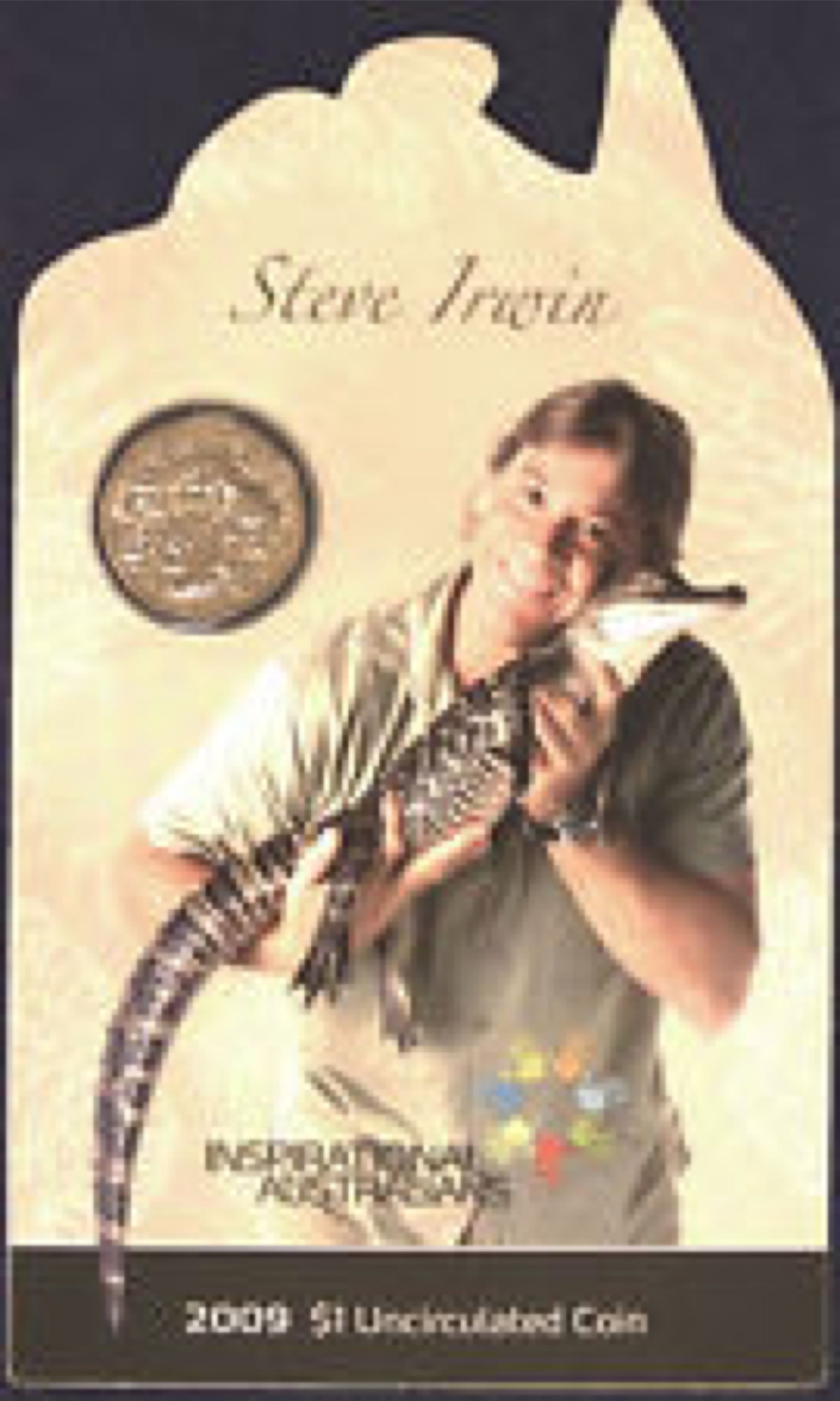 Steve Irwin  coin collectible [Barcode 9314688019478] - Main Image 1