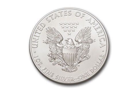 Silver Eagle First strike  coin collectible - Main Image 2