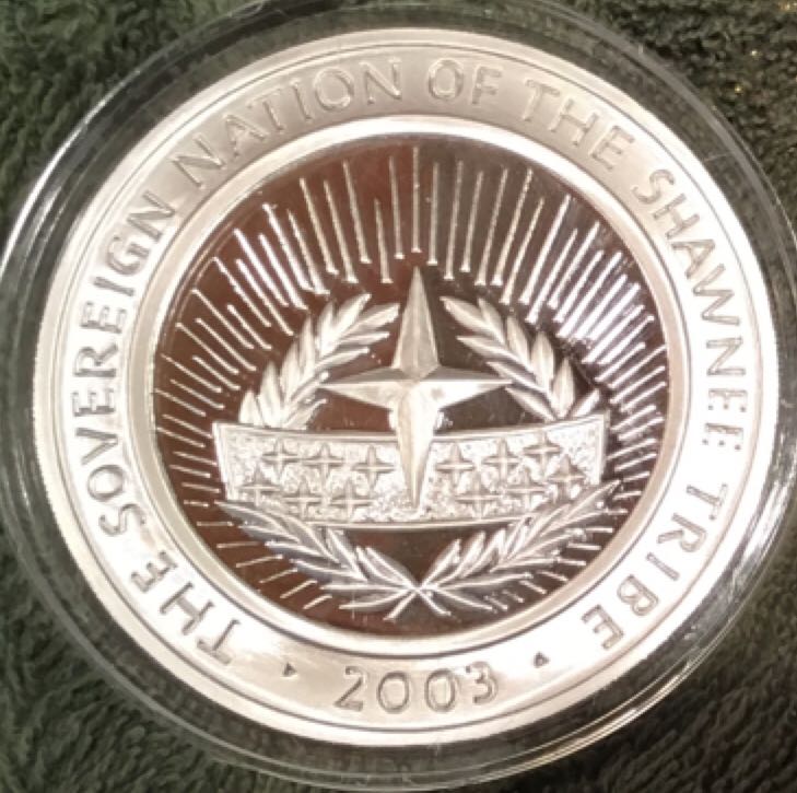 Lewis & Clark Shawnee Tribe  coin collectible - Main Image 2