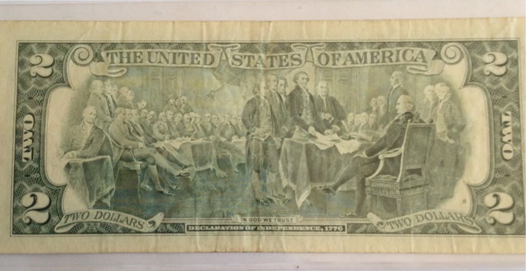 1995 2 Dollar Note  coin collectible - Main Image 2