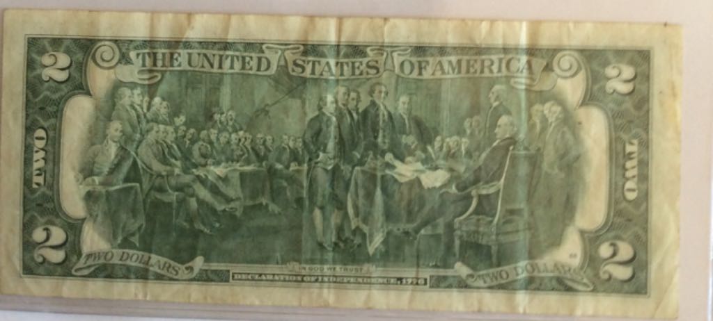 1976 2 Dollar Bill (4 Pack)  coin collectible - Main Image 2