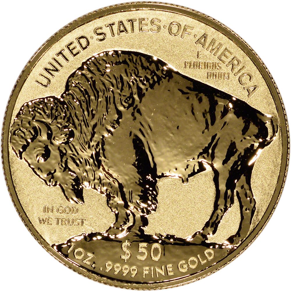 Gold Buffalo Reverse Proof  coin collectible - Main Image 2