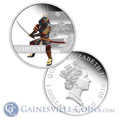 Samurai Silver Coin  coin collectible - Main Image 2