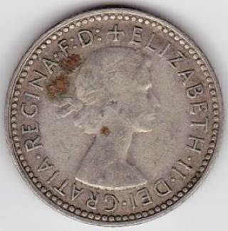 Australia Sixpence  coin collectible - Main Image 2