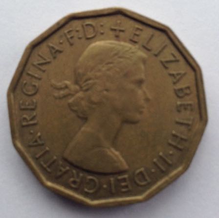Three Pence  coin collectible - Main Image 2