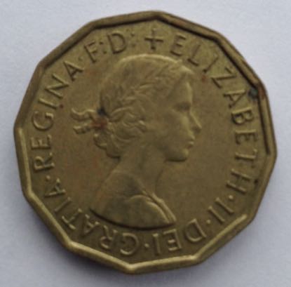 Three Pence  coin collectible - Main Image 2