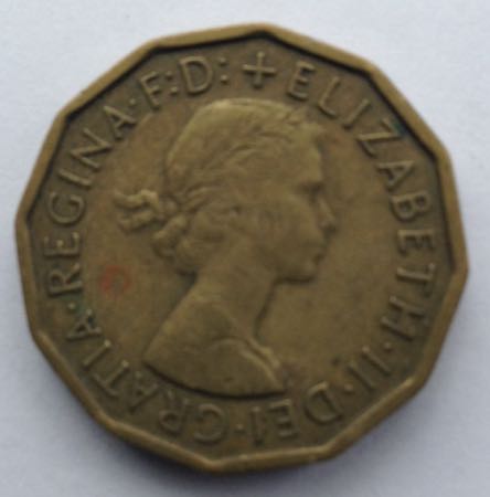 Three Pence  coin collectible - Main Image 2