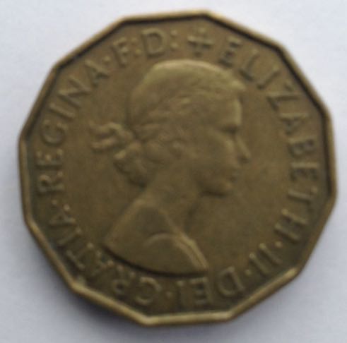 Three Pence  coin collectible - Main Image 2