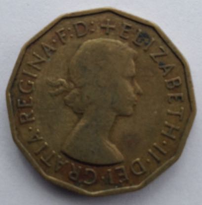 Three Pence  coin collectible - Main Image 2