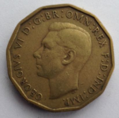 Three Pence  coin collectible - Main Image 2