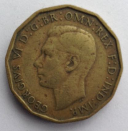 Three Pence  coin collectible - Main Image 2