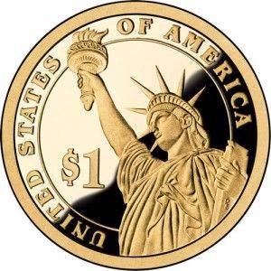 Presidential Dollar  coin collectible - Main Image 2