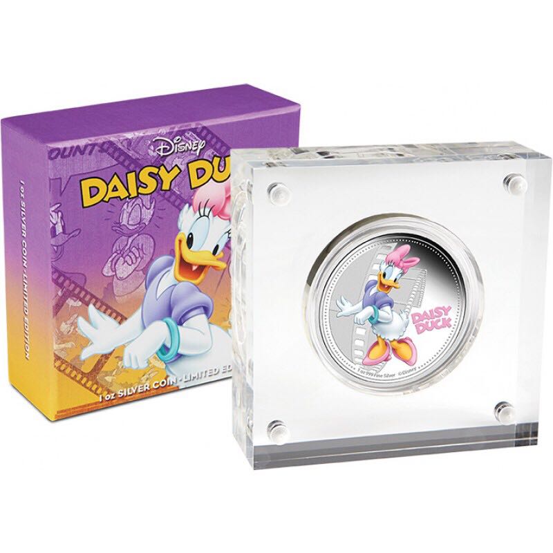 Daisy Duck Silver Coin  coin collectible - Main Image 2