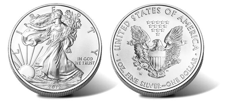 2012 American Eagle Uncirculated  coin collectible - Main Image 2