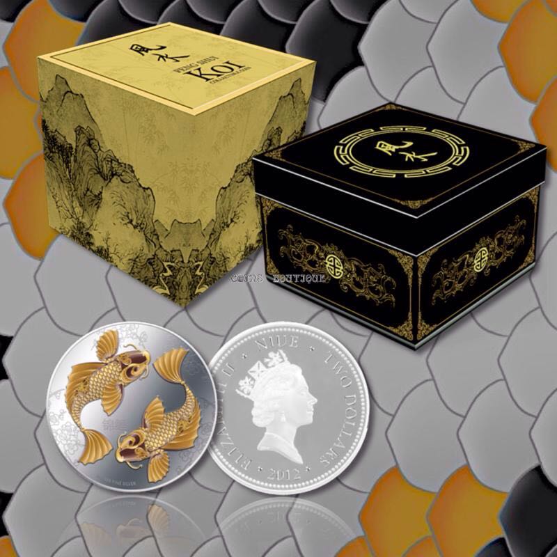 Feng Shui Koi  coin collectible - Main Image 2